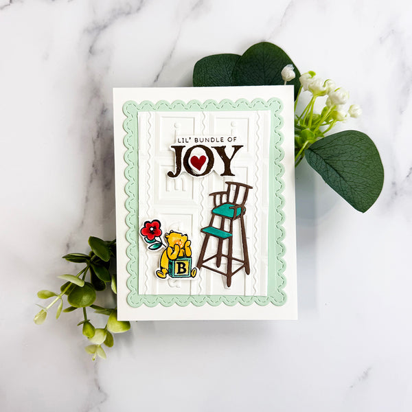 Hello Baby Stamp & Die Bundle with Simple Stories