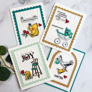 Hello Baby Stamp & Die Bundle with Simple Stories