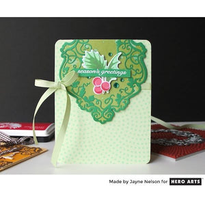 Dot Moire Bold Prints Cling Stamp