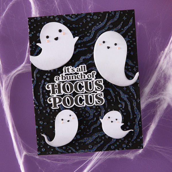 Hero Arts Boo to You Etched Dies from the Hocus Pocus Collection