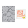 Lotus Field Letterpress + Foil Plate