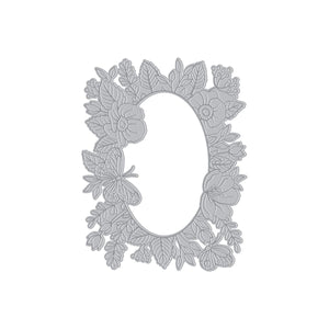 Hero Arts - Floral Frame Letterpress + Foil Plate