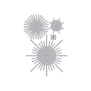 Hero Arts - Starbursts Set Letterpress + Foil Plate