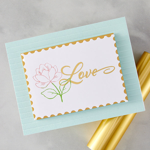 Hero Arts - Love & Thinking of You BetterPress + Foil Plates