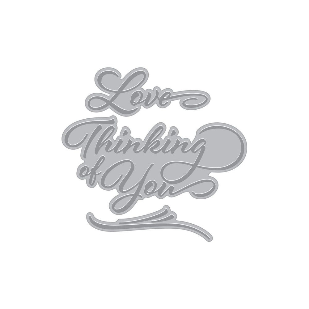 Hero Arts - Love & Thinking of You BetterPress + Foil Plates