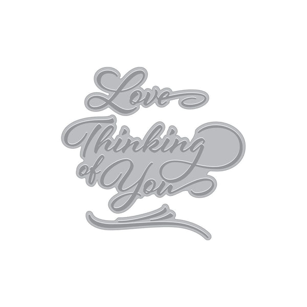 Hero Arts - Love & Thinking of You BetterPress + Foil Plates