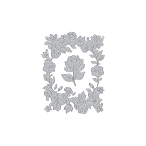 Hero Arts - Floral Border Letterpress + Foil Plate