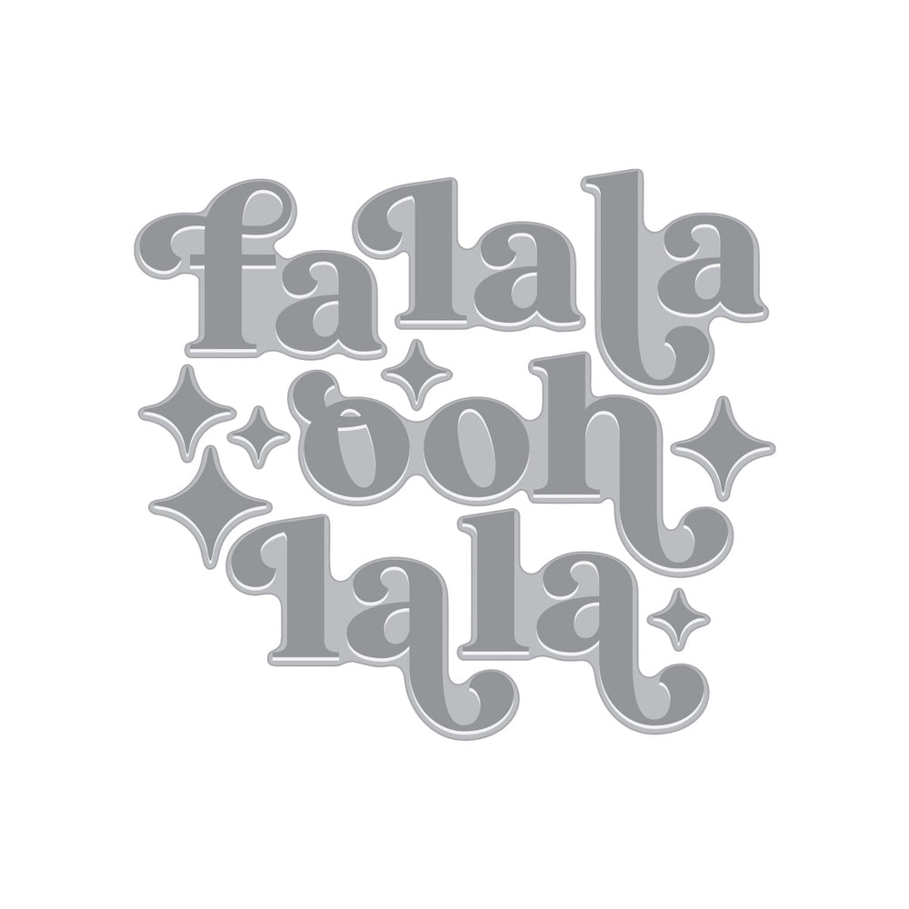 Fa La La Letterpress + Foil Set