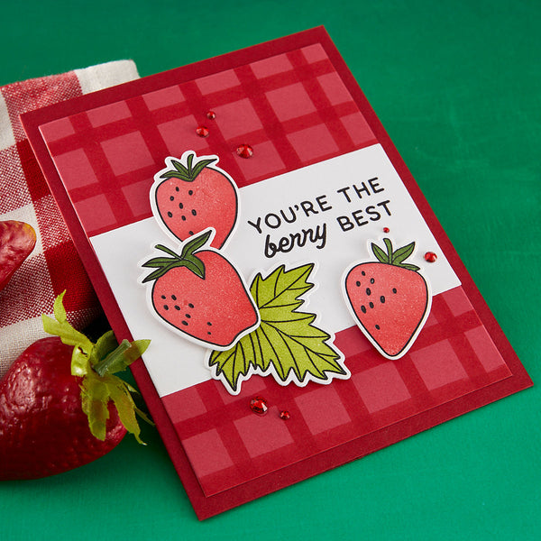 Ranger Berry Best Clear Stamp Set by Simon Hurley create.