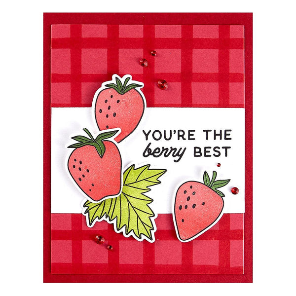 Ranger Berry Best Clear Stamp Set by Simon Hurley create.