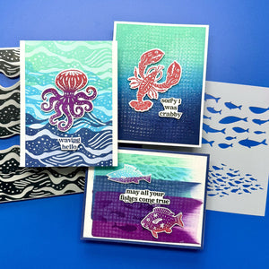 Ranger Under The Sea Clear Stamp Set by Simon Hurley create.