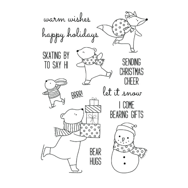 Skating By Stamp and Die Bundle by Simon Hurley