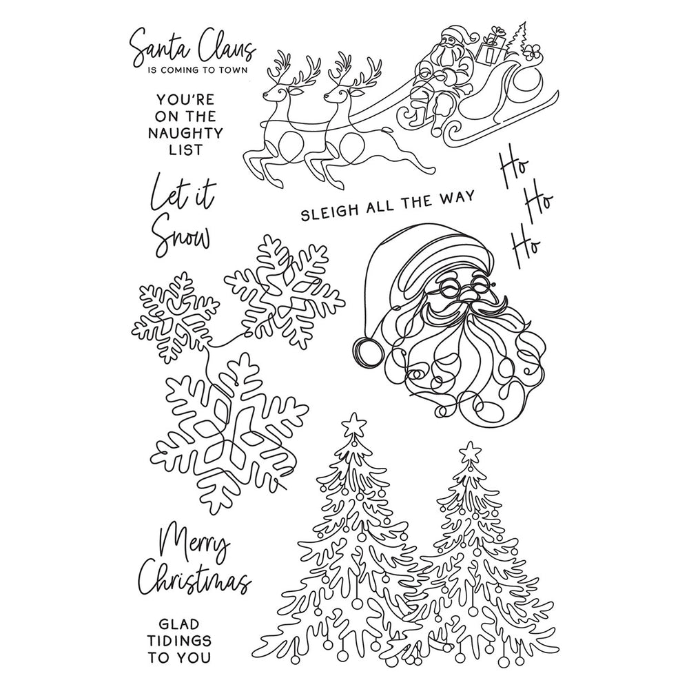 Ho Ho Ho Stamp and Die Bundle by Simon Hurley