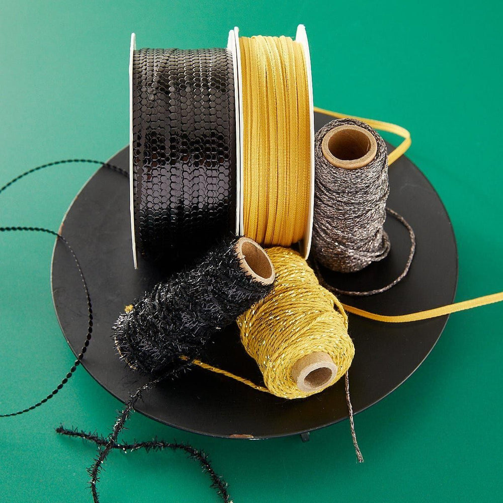 Vivant - Texture Ocre Narrow Ribbon (21 yards)
