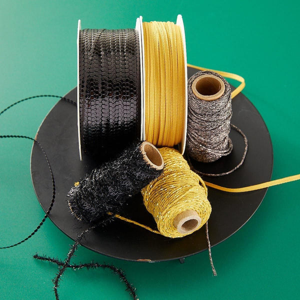Vivant - Texture Ocre Narrow Ribbon (21 yards)