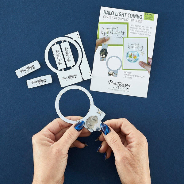 Pear Blossom Press - Halo Lights Combo Pack (2 Halo and 4 One Lights)