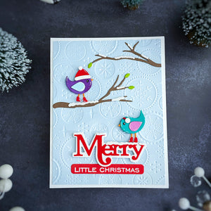 Little Birdies Etched Dies by Lisa Horton