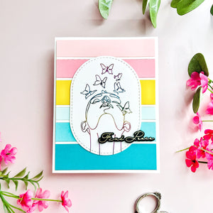Whisper Weave Press + Foil Plate & Die Set by Jaycee Gaspar