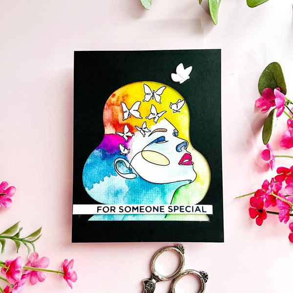 Whisper Weave Press + Foil Plate & Die Set by Jaycee Gaspar