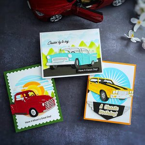 Classic Road Legends Car & Truck Die Bundle by Mindy Eggen