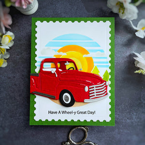 Scenic Drive Stencil by Mindy Eggen