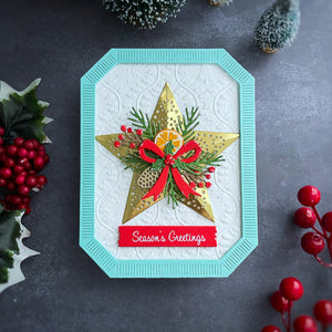 Country Christmas 3D Embossing Folder by Annie Williams