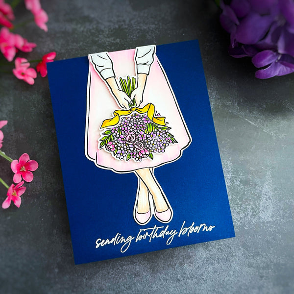Summer Blooms Clear Stamp Set