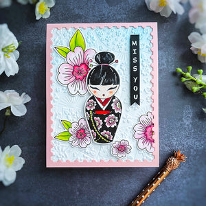 Blossoms & Sentiments BetterPress Plate & Die Set by Alex Syberia Designs