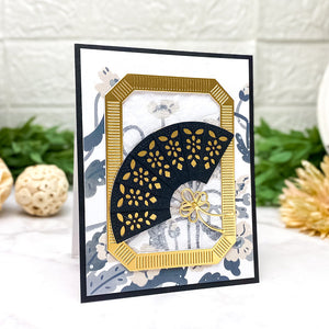 Fan & Bow Etched Dies by Alex Syberia Designs