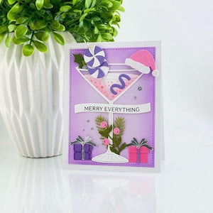 Olive Martinis Etched Dies