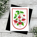 Layered Magical Fuchsia Stencil by Alex Syberia Designs