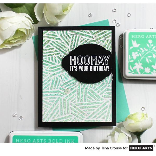 AF310 Ombré Mint Julep to Emerald Green - Hero Arts
