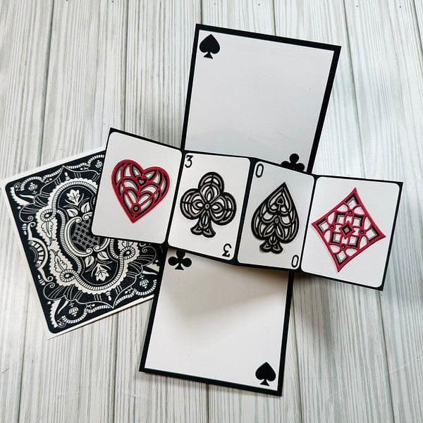 Kaleidoscope Noble Suits Etched Dies by Jaycee Gaspar