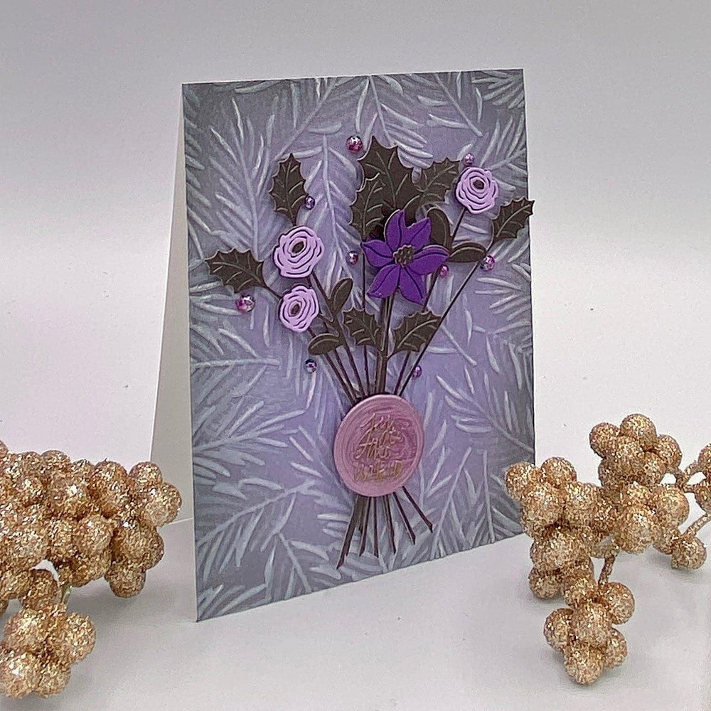 Evergreen 3D Embossing Folder