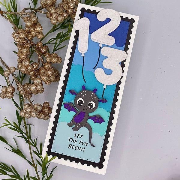 Monster Birthday Sentiments Clear Stamp Set