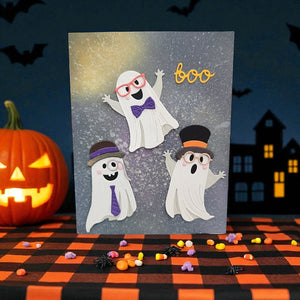 Boo Crew Etched Dies by Simon Hurley