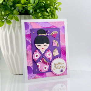 Parasols BetterPress Plate by Alex Syberia Designs