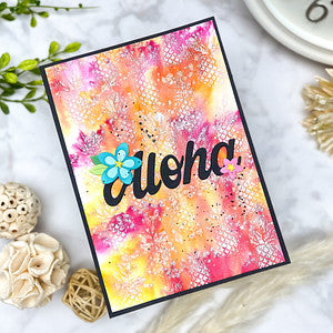 Pineapple Pop - Embossing Folder of the Month