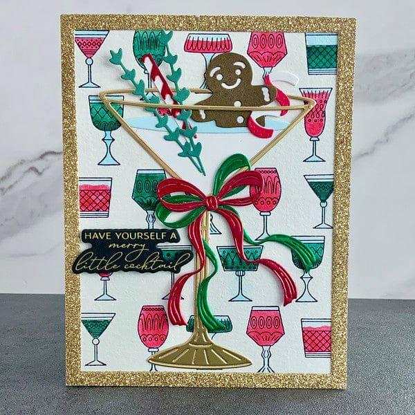 Cheers Sentiments Press Plate & Die Set