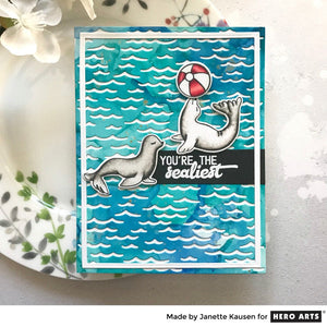 Wave & Sea Confetti Die