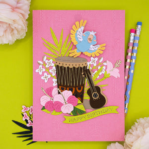 Luau Beats - Stitching Die of the Month
