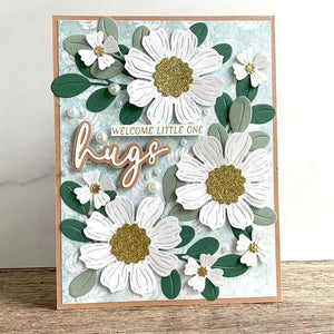 Vivid Blooms Etched Dies