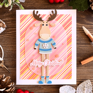 Candy Cane Stripes Press Plate