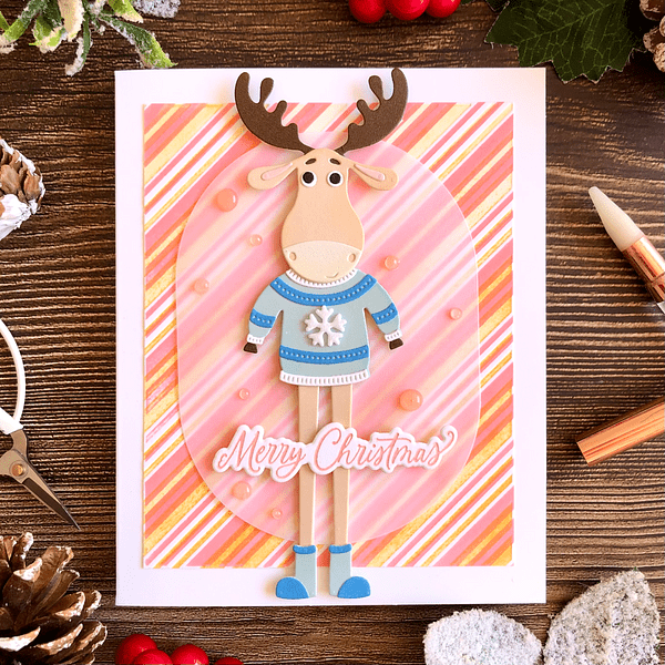 Candy Cane Stripes Press Plate