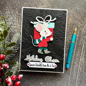 Evergreen 3D Embossing Folder