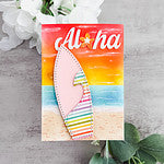 Surfboard Etched Dies by Sandi MacIver