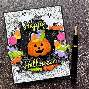 Halloween Wreath Add-Ons Etched Dies by Suzanne Hue