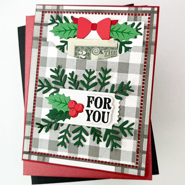 Christmas Add-Ons Stamp & Die Set by Wendy Vecchi