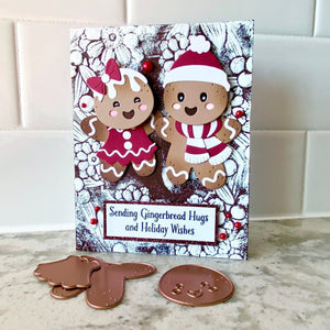 Dancin' Gingerbread Etched Dies