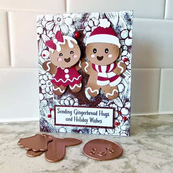 Dancin' Gingerbread Etched Dies